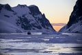 Antarctica - Tourist Ship - Midnight Sun