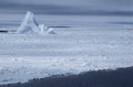 Antarctica Weddell Sea iceberg in ice field