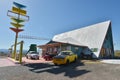 Antares Point, Arizona, USA, April 20, 2017:The Ranchero Motel, symbol of Route 66