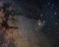 Antares star region Royalty Free Stock Photo