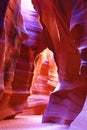 The Antelope Canyon Royalty Free Stock Photo