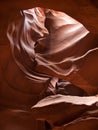 The Antelope Canyon