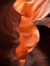 Antelope canyon - red sandstone - USA America Royalty Free Stock Photo