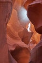 The incredible Lower Antelope Canyon, a popular slot canyon in Page, Arizona