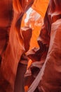 Antelope Canyon is the most photographed slot canyon Royalty Free Stock Photo