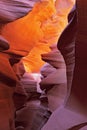 The Antelope canyon in the Navajo reservation