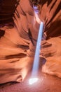 Antelope Canyon in the Navajo Reservation near Page, Arizona, USA. Royalty Free Stock Photo