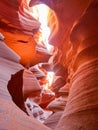 Antelope Canyon at Navajo Tribal Park Royalty Free Stock Photo