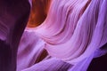 The Antelope Canyon, Page, Arizona .