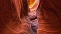 Scenic view at Canyon Antelope near Page, Arizona USA Royalty Free Stock Photo