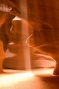 Antelope Canyon Sunbeam Royalty Free Stock Photo