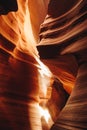 Antelope Canyon Texture Royalty Free Stock Photo