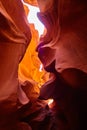 Antelope Canyon Warm Hues and Light Play, Arizona