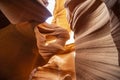 The Antelope Canyons, lower canyon Royalty Free Stock Photo