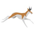 Antelope flat illustration