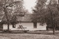 An Antelope Island Historic Homestead Royalty Free Stock Photo