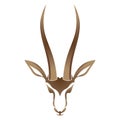 antelope logo vector illustrations design icon logo