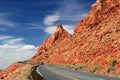 Antelope Pass Road near Page, Southwest Desert, Arizona, USA Royalty Free Stock Photo