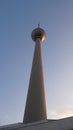 Antenna Alexanderplatz Berlin symetric Fernsehturm Antenna tall