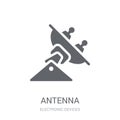 Antenna icon. Trendy Antenna logo concept on white background fr Royalty Free Stock Photo