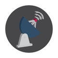 Antenna Isometric vector icon which can easily modify or edit
