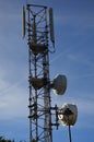 A Antenna mast in the Nature