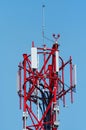 Antenna for mobile network Royalty Free Stock Photo