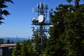 Antenna on Mount Hood, Volcano in the cacade Range, Oregon