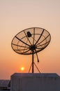 Antenna & the sunset