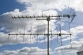 Antenna TV Royalty Free Stock Photo