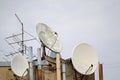 Antennas for television on the old house