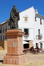 Pedro Espinosa statue, Antequera, Spain.