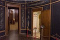 Anteroom and bathroom in Palazzo Milzetti, Faenza, Italy