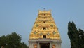 Antharvedi, Andhra Pradesh/ India - January 10th 2019 : Famous Antharvedi temple at the bank of the river godhavari which is Bay