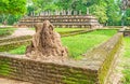 The anthill in Polonnaruwa archaeological site