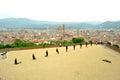 Anthony Gormley contemporary art exhibition in Florence , Italy Royalty Free Stock Photo