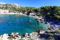 Anthony Quinn Bay Rhodes Greece Royalty Free Stock Photo