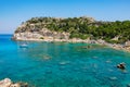 Anthony Quinn Bay. Rhodes, Greece