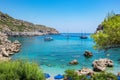 Anthony Quinn Bay. Rhodes, Greece