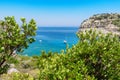 Anthony Quinn Bay. Rhodes, Greece