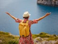 Anthony Quinn bay, trip to Rhodes island, Greece Royalty Free Stock Photo