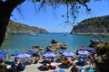 Anthony Quinn Beach, Rhodes, Greece.