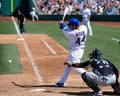 #44 Anthony Rizzo of the Chicago Cubs. Royalty Free Stock Photo