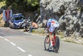 Anthony Roux, Individual Time Trial - Tour de France 2016 Royalty Free Stock Photo