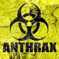 Anthrax virus concept background