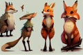 The Anthro-Nature Inspired Character Design: A Vibrant and Realistic AI Generated Masterpiece