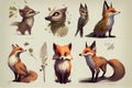 The Anthro-Nature Inspired Character Design: A Vibrant and Realistic AI Generated Masterpiece