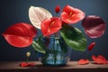 Anthurium flowers. Royalty Free Stock Photo
