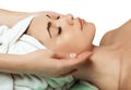 Anti aging facial massage