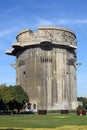 Anti aircraft tower Flakturm in Augarten Vienna landmark
